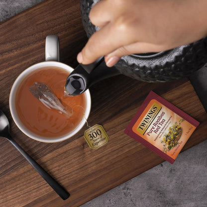 Product image of Twinings Pure Rooibos Red Tea Caffeine-Free Herbal Tea Bags Individually Wrapped 20 ct Pack of 2