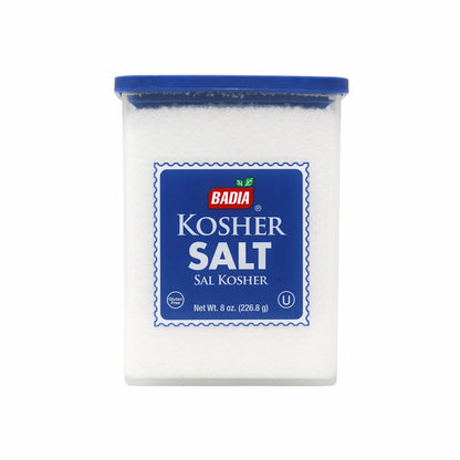 Product image of Badia Kosher Salt Essential Kitchen Salt for Cooking Baking and Everyday Seasoning 8 oz 8 oz