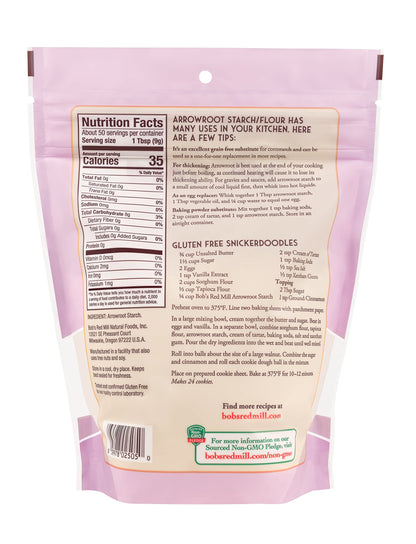 Product image of Bob's Red Mill Arrowroot Starch Non GMO Vegan Paleo Friendly Kosher 16 oz 16 oz Pack of 4