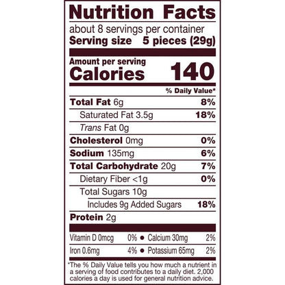 Product image of HERSHEY'S Chocolate Candy Cookie and Cream Pretzel 8.5 oz 8.5 oz