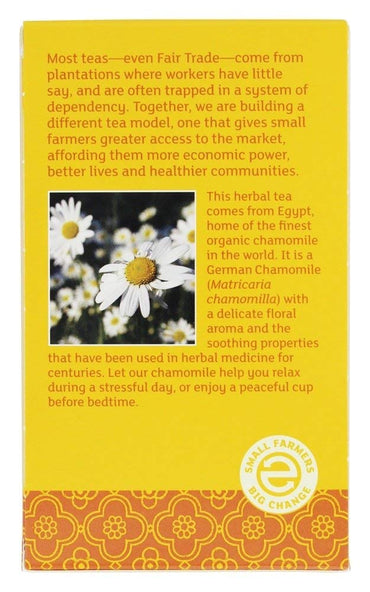 Product image of Equal Exchange Organic Herbal Tea Caffeine Free Chamomile 20 Tea Bags