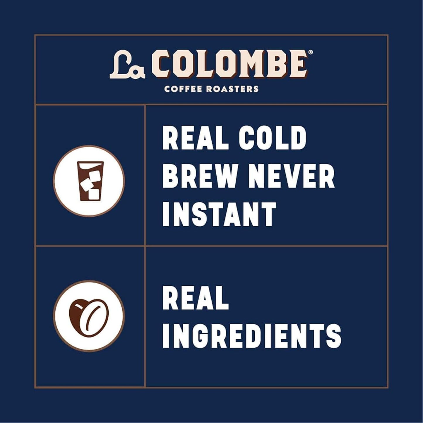 Product image of La Colombe Brazilian Cold Brew Coffee Single-Origin 100% Arabica Cold Pressed Espresso Double-Filtered Bold