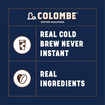 Product image of La Colombe Brazilian Cold Brew Coffee Single-Origin 100% Arabica Cold Pressed Espresso Double-Filtered Bold