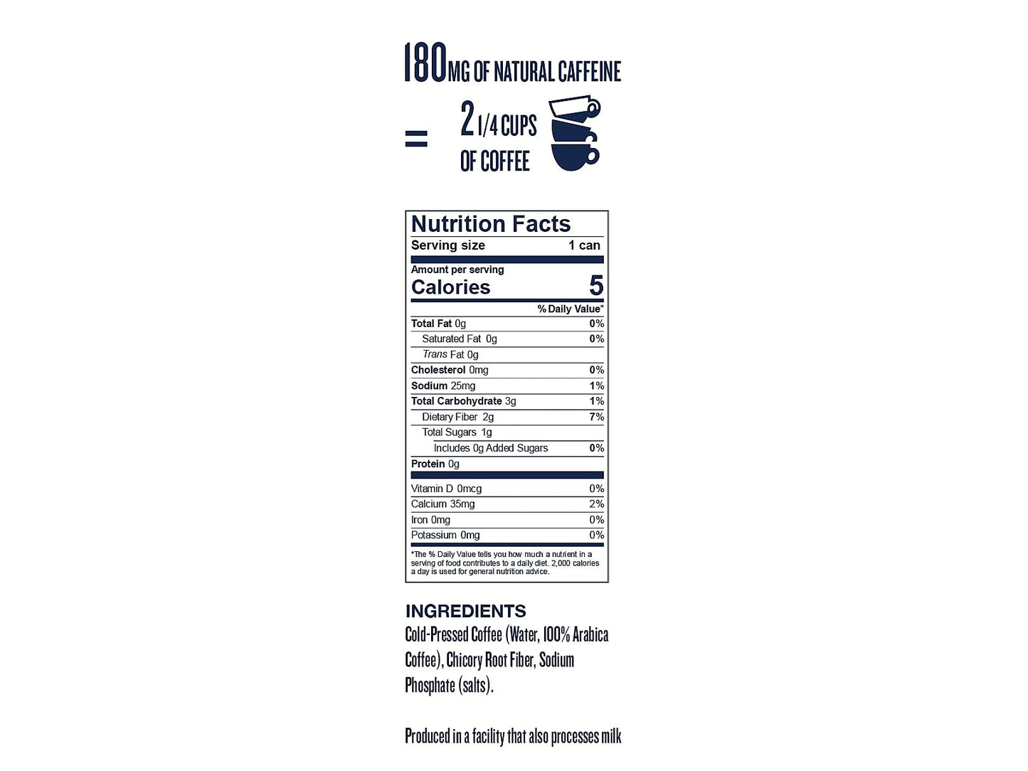 Product image of La Colombe Brazilian Cold Brew Coffee Single-Origin 100% Arabica Cold Pressed Espresso Double-Filtered Bold