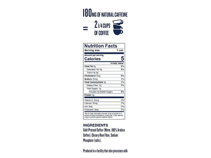 Product image of La Colombe Brazilian Cold Brew Coffee Single-Origin 100% Arabica Cold Pressed Espresso Double-Filtered Bold