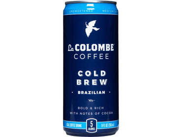 Product image of La Colombe Brazilian Cold Brew Coffee Single-Origin 100% Arabica Cold Pressed Espresso Double-Filtered Bold