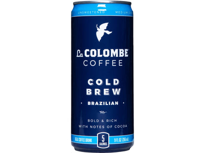 Product image of La Colombe Brazilian Cold Brew Coffee Single-Origin 100% Arabica Cold Pressed Espresso Double-Filtered Bold