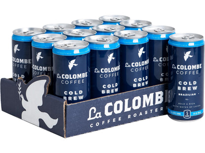 Product image of La Colombe Brazilian Cold Brew Coffee Single-Origin 100% Arabica Cold Pressed Espresso Double-Filtered Bold