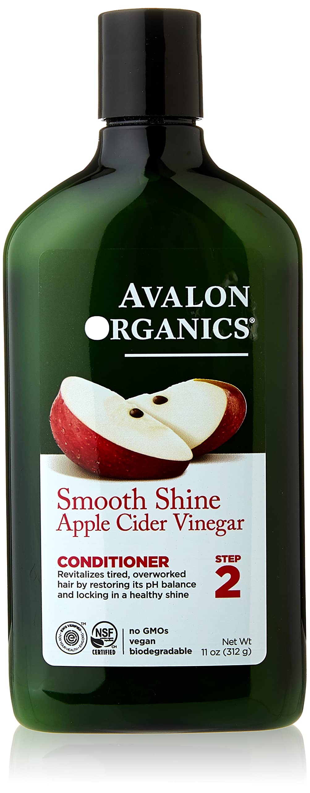 Product image of Avalon Organics Apple Cider Vinegar Conditioner Green 11 oz 11 oz