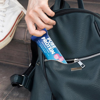 Product image of Pure Protein Bars High Protein Nutritious Snacks Low Sugar Gluten Free Birthday Cake Flavor Energy Support