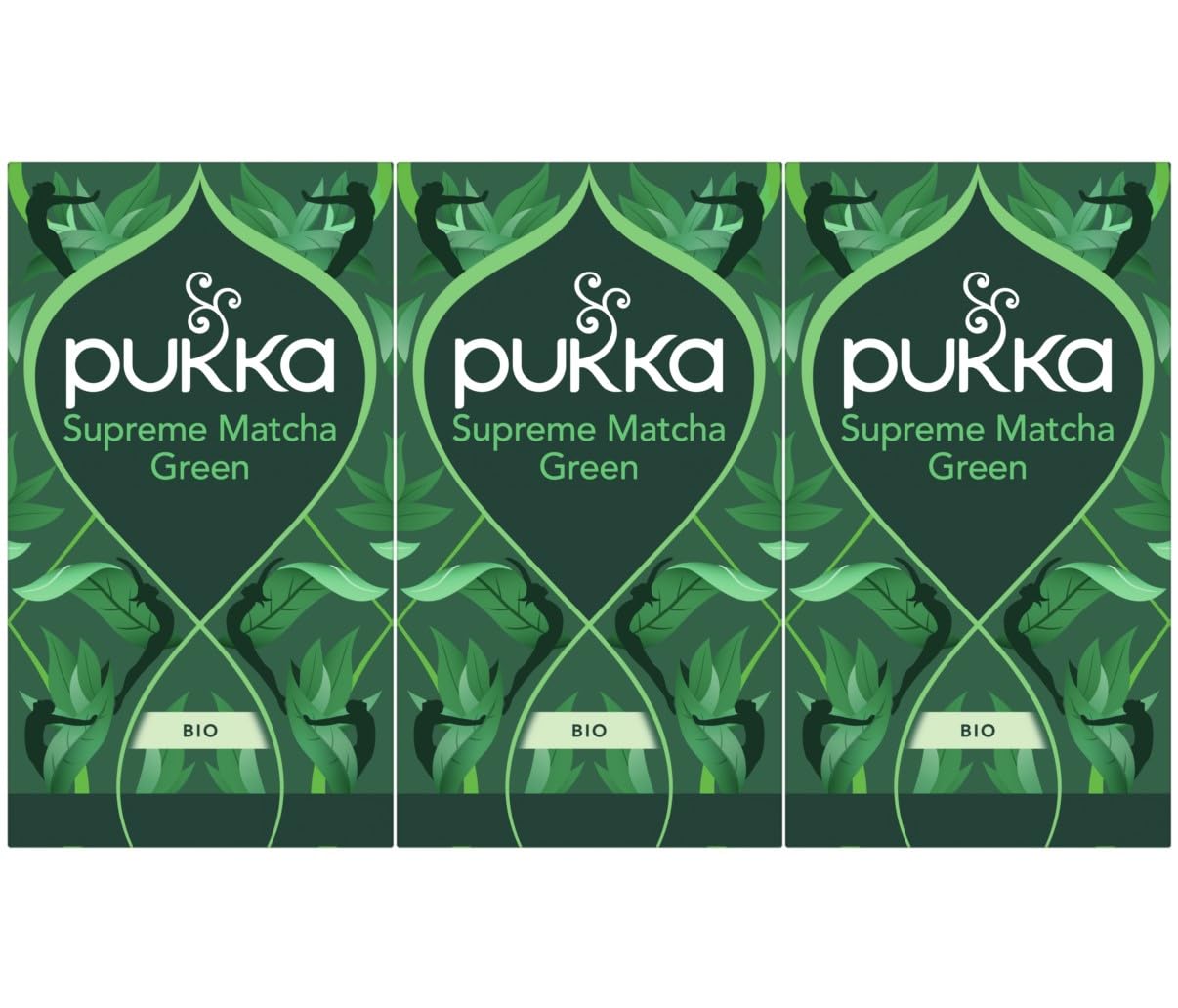 Product image of Pukka Organic Green Tea Supreme Matcha Green Oothu Sencha and Suio Gang 20 ct Pack of 3