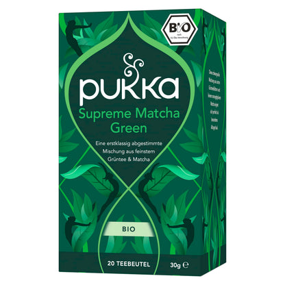Product image of Pukka Organic Green Tea Supreme Matcha Green Oothu Sencha and Suio Gang 20 ct Pack of 3