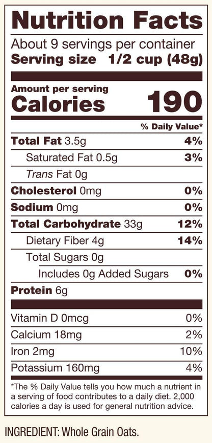 Product image of Bob's Red Mill Extra Thick Rolled Oats Non GMO Whole Grain Vegan Kosher 16 oz 16 oz