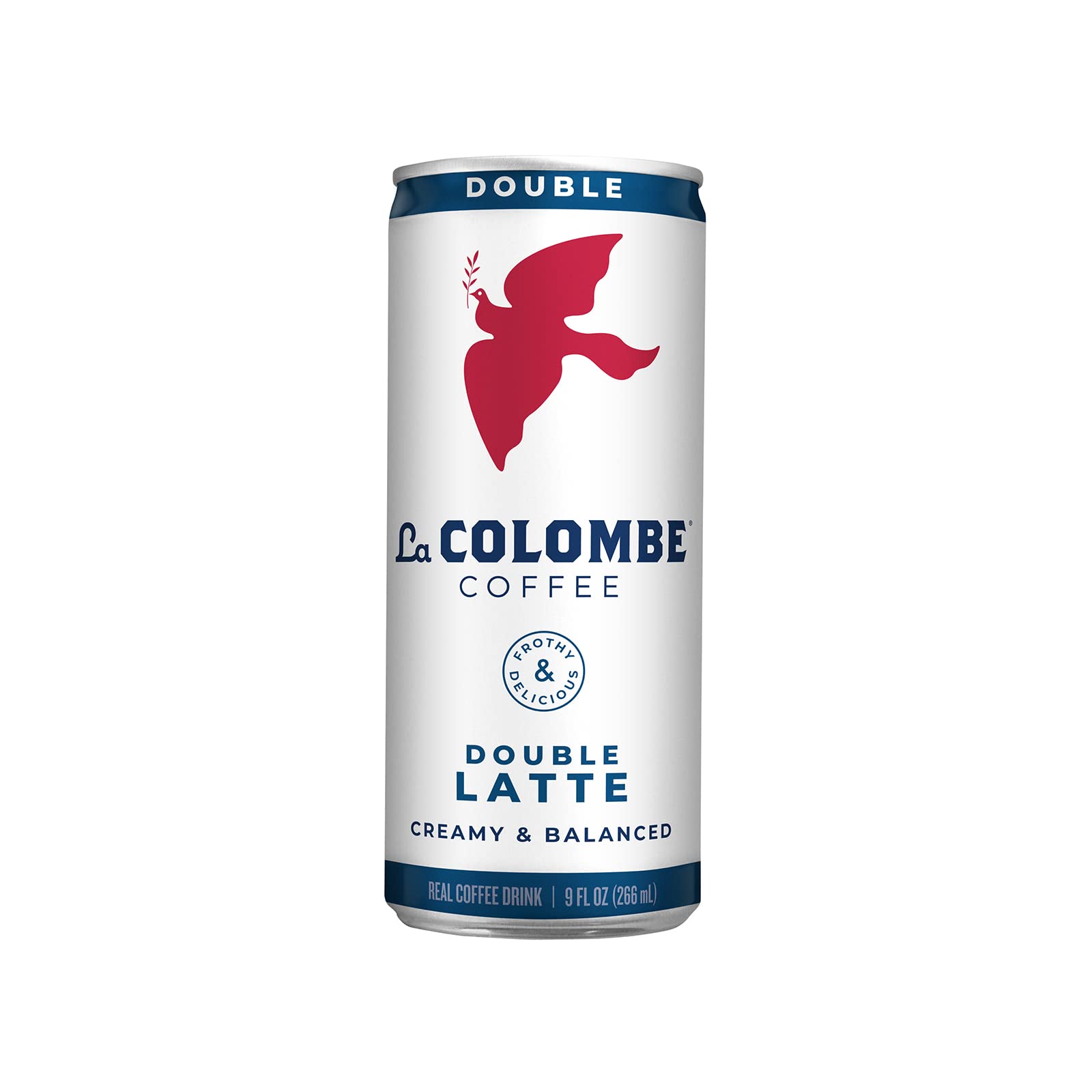 Product image of La Colombe Double Shot Draft Latte Cold-Pressed Espresso and Frothed Milk 9 Fluid oz Ready to Drink Grab and