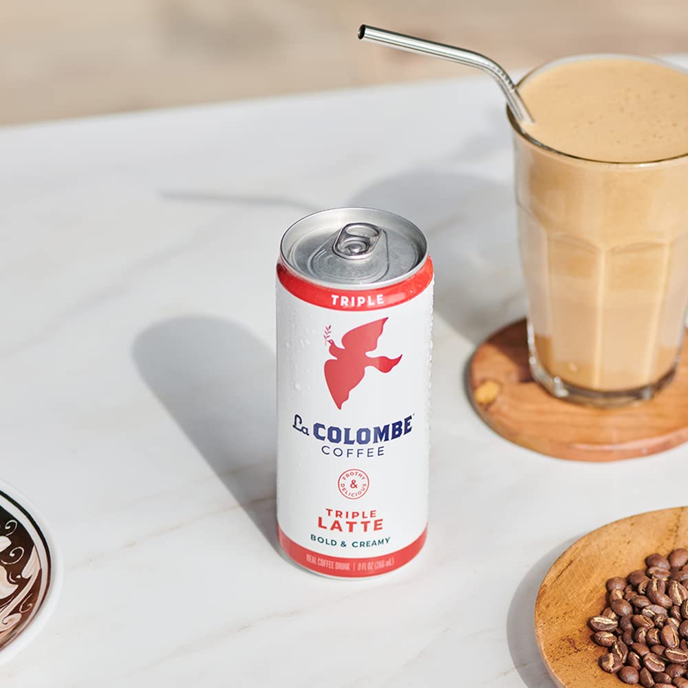 Product image of La Colombe Triple Draft Latte Cold-Pressed Espresso and Frothed Milk Ready to Drink Coffee 9 fl oz 9 fl oz