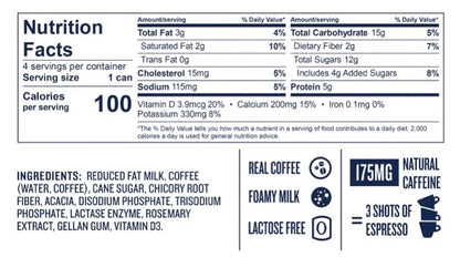 Product image of La Colombe Triple Draft Latte Cold-Pressed Espresso and Frothed Milk Ready to Drink Coffee 9 fl oz 9 fl oz