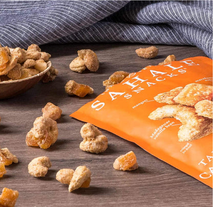 Product image of Sahale Snacks Tangerine Vanilla Cashew Macadamia Glazed Mix 1.5 oz 1.5 oz Pack of 9