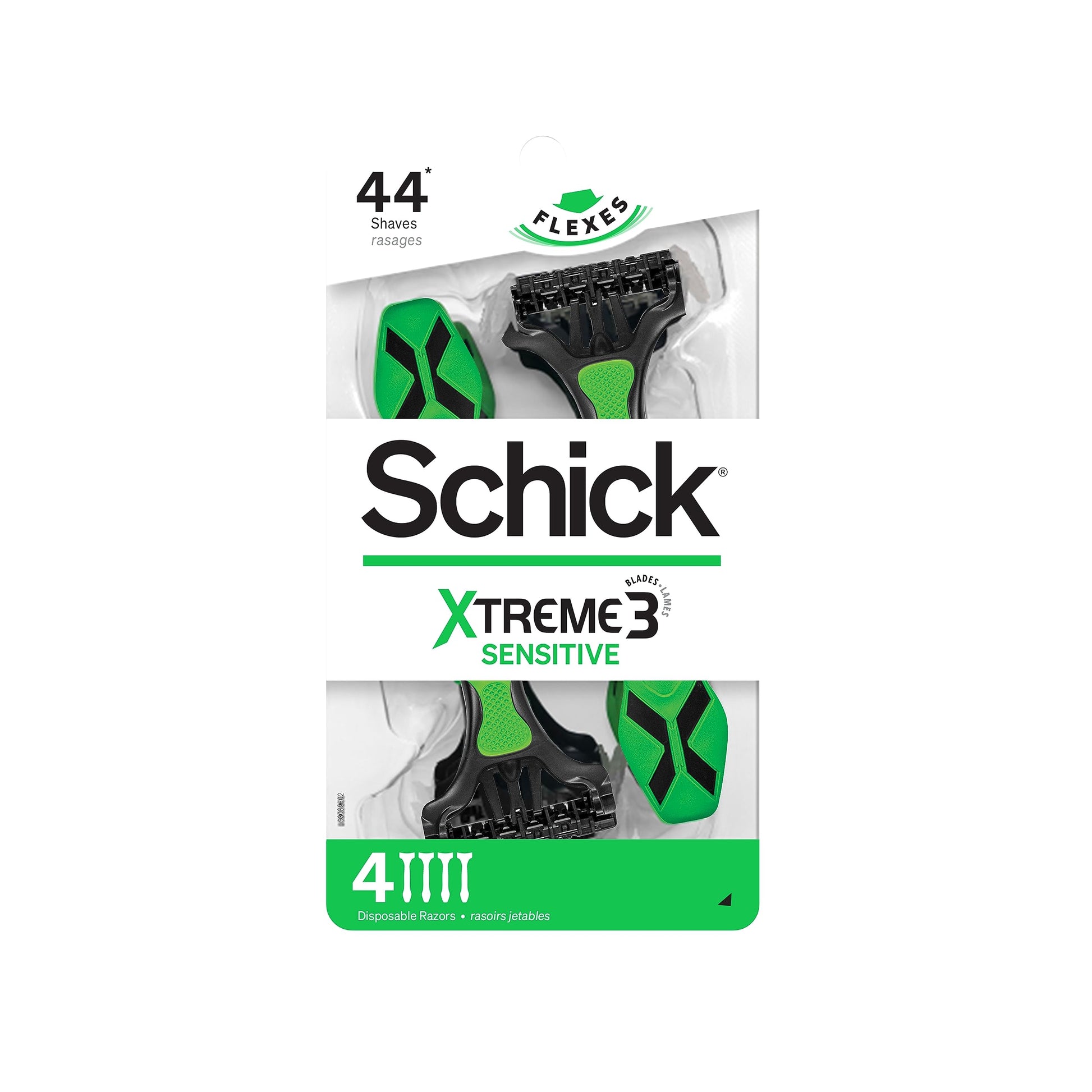 Product image of Schick Xtreme 3 Sensitive Skin Disposable Razors Men 3 Blades 4 ct Pack of 3