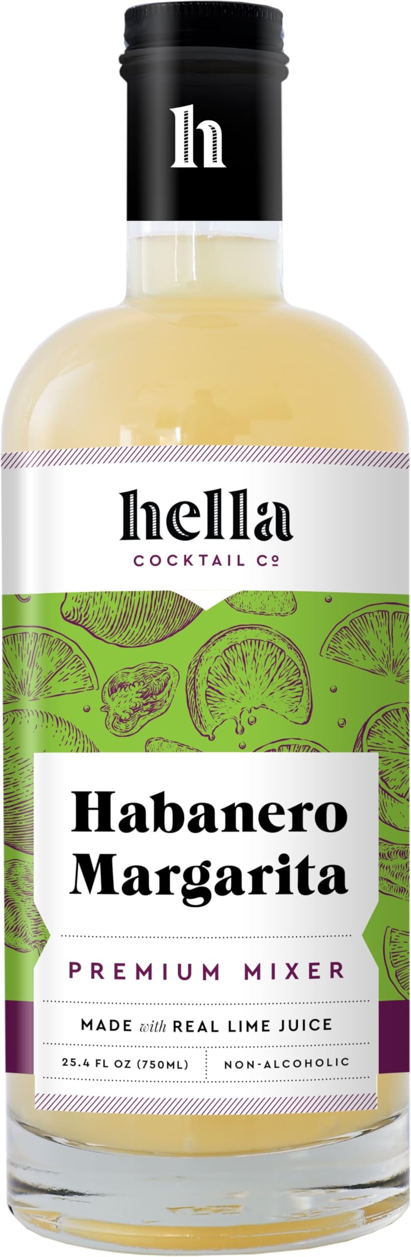 Product image of Hella Cocktail Co. Habanero Margarita Mixer All-Natural 25.4 fl oz 25.4 fl oz