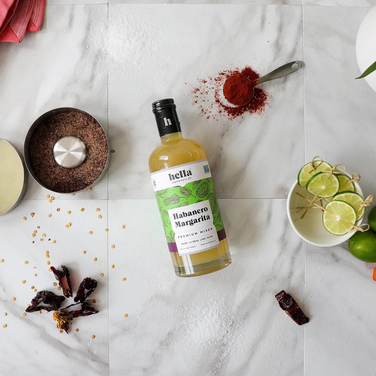 Product image of Hella Cocktail Co. Habanero Margarita Mixer All-Natural 25.4 fl oz 25.4 fl oz