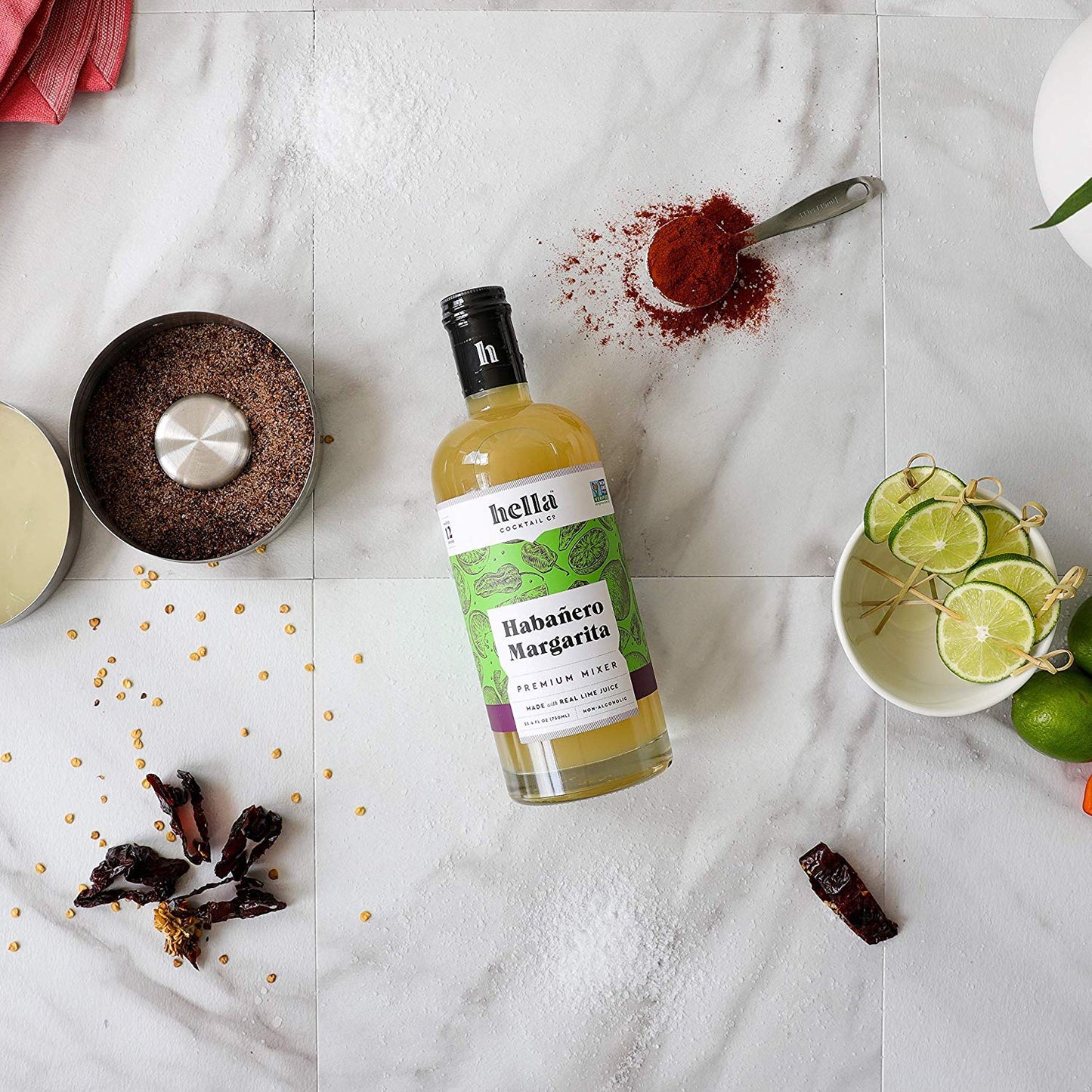 Product image of Hella Cocktail Co. Habanero Margarita Mixer All-Natural 25.4 fl oz 25.4 fl oz