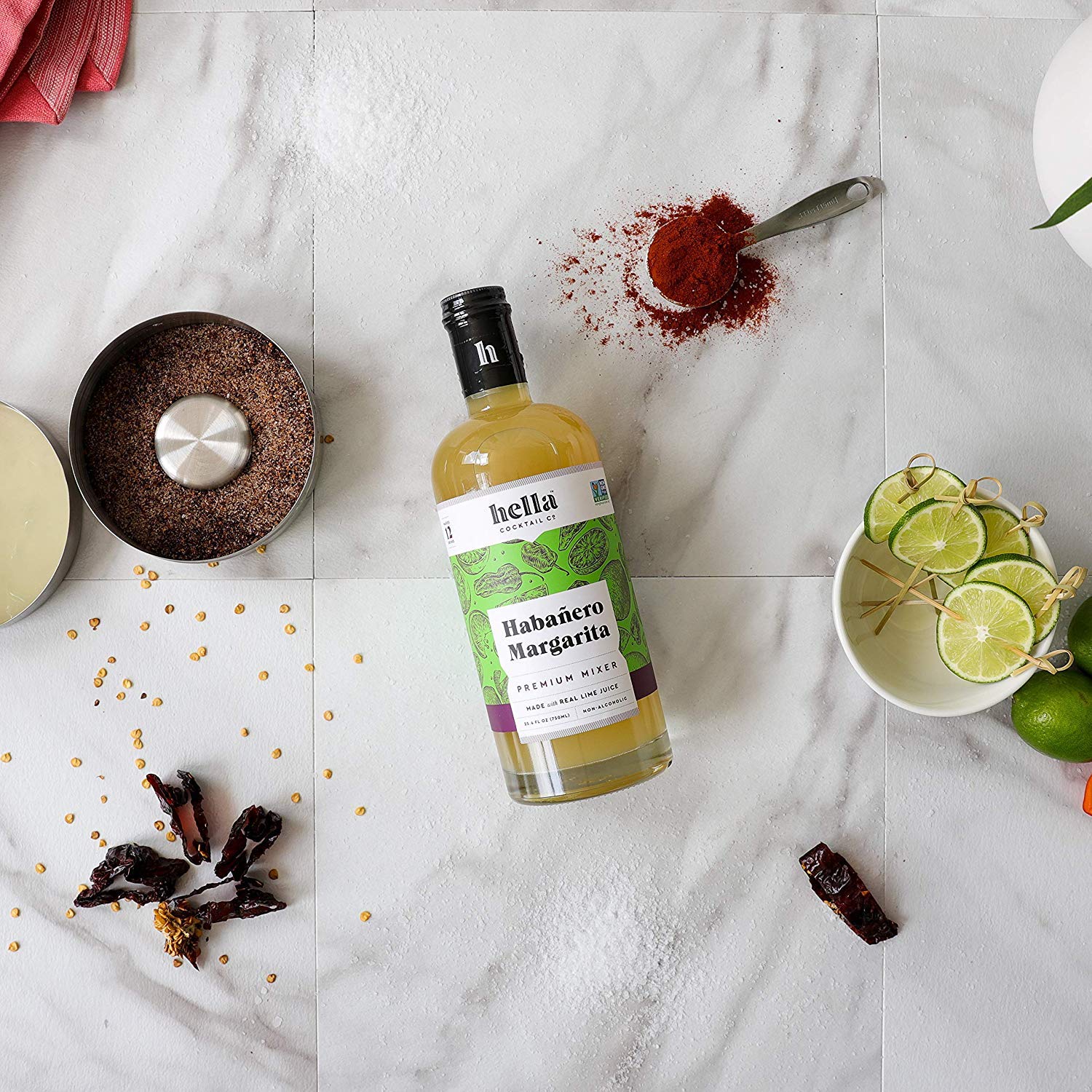 Product image of Hella Cocktail Co. Habanero Margarita Mixer All-Natural 25.4 fl oz 25.4 fl oz