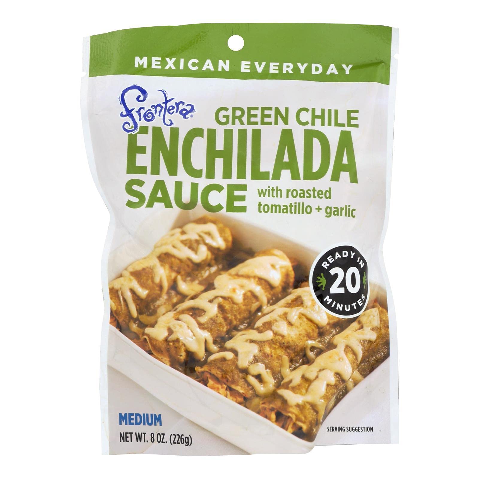 Product image of Frontera Foods Green Chile Enchilada Sauce 8 oz 8 oz Pack of 6