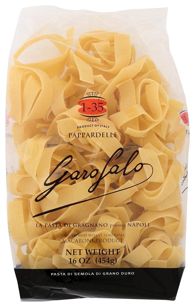 Product image of GAROFALO Pappardelle Semolina Pasta No.1-35 16 oz 16 oz