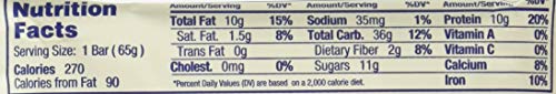 Product image of GoMacro Organic Blueberry Cashew Butter Bar Vegan Gluten-Free Non-GMO Plant-Based Protein 2.3 oz 2.3 oz Pack
