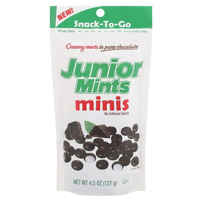 Product image of Junior Mints Chocolate Covered Mint Candies Mini's 4.5 oz 4.5 oz