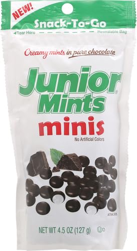 Product image of Junior Mints Chocolate Covered Mint Candies Mini's 4.5 oz 4.5 oz