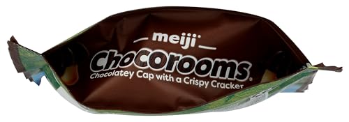 Product image of Meiji Chocorooms Crispy Cracker Chocolate Mushroom Shaped Snack 5 oz 5 oz