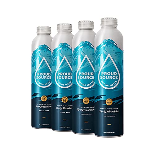 Product image of Proud Source Water Naturally Alkaline Spring Water 25.36 fl oz 25.36 fl oz Pack of 4