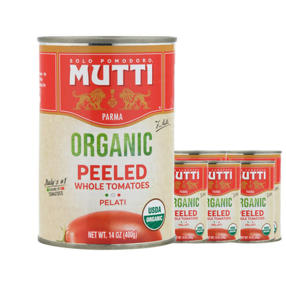 Product image of Mutti Organic Whole Peeled Tomatoes | | Italy’s #1 Brand of Tomatoes | Fresh Taste for Cooking | Canned
