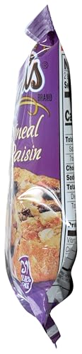 Product image of Grandma's Cookies Oatmeal Raisin Flavored 2 Cookies Pack of 4