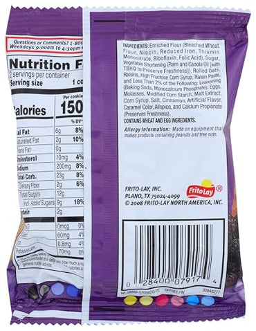Product image of Grandma's Cookies Oatmeal Raisin Flavored 2 Cookies Pack of 4