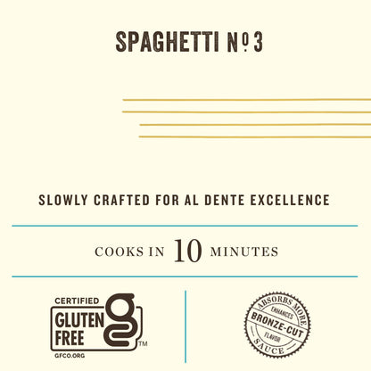 Product image of Rummo Gluten Free Spaghetti Pasta N.3 Corn and Rice Pasta Noodles Italian Pasta 12 oz 12 oz