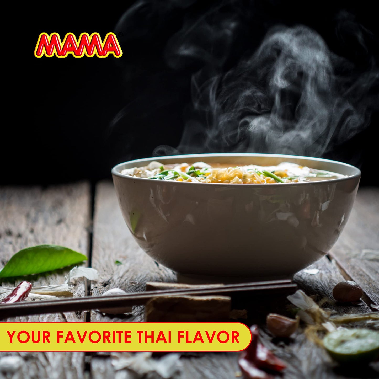Product image of MAMA Vermicelli Clear Soup Instant Rice Noodles Hot and Spicy No Trans Fat 1.94 oz 1.94 oz Pack of 30