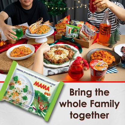 Product image of MAMA Vermicelli Clear Soup Instant Rice Noodles Hot and Spicy No Trans Fat 1.94 oz 1.94 oz Pack of 30