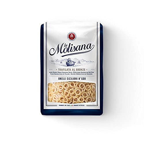 Product image of La Molisana Pasta Anelli Siciliani Noodle 1 lb Pack of 4