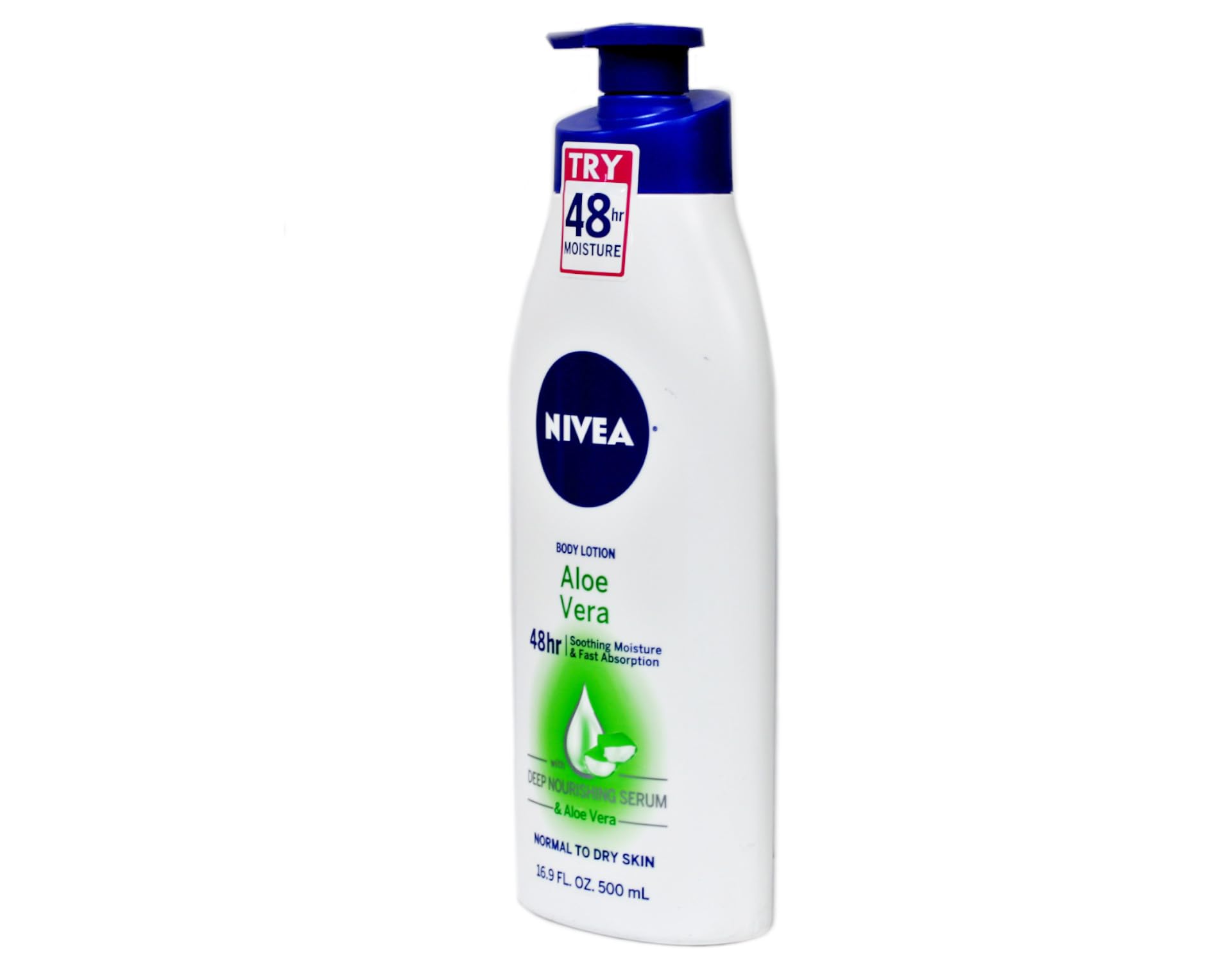 Product image of NIVEA Aloe Vera Body Lotion 48 Hour Moisture 16.9 oz Pump 16.9 oz Pack of 6