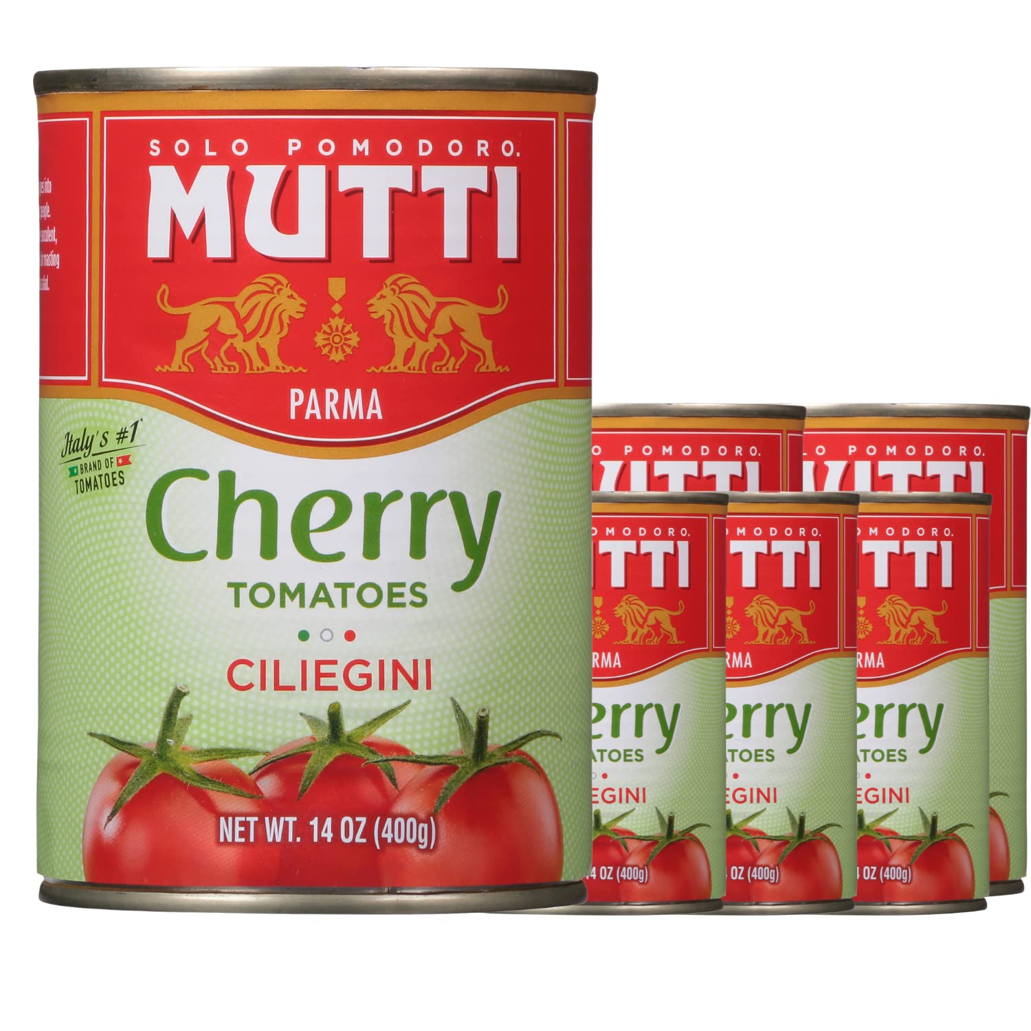 Product image of Mutti Cherry Tomatoes Ciliegini Canned Tomatoes Vegan Friendly Gluten Free No Additives or Preservatives 14