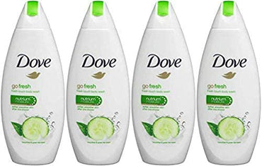 Product image of Dove Body Wash Cucumber and Green Tea Scent / 500 Ml International Version 16.9 oz 500 ml Pack of 4