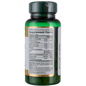 Product image of Nature's Bounty Super B Complex Vitamin C and Folic Acid Immune and Energy Support Tablets 150 ct Pack of 2