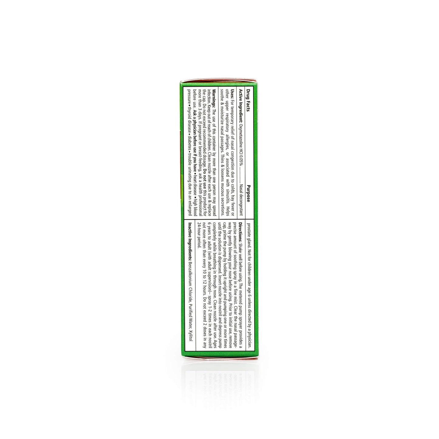 Product image of Xlear Natural Saline Nasal Decongestant Spray Xylitol and Oxymetazoline Instant Sinus Pressure and