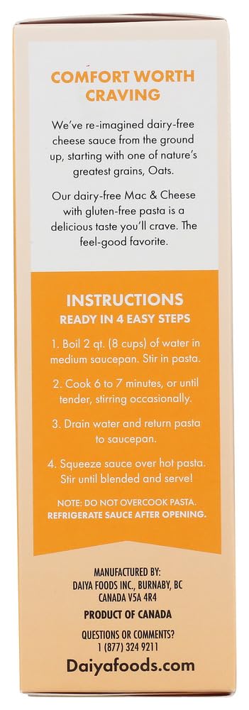 Product image of Daiya Mac and Cheese Cheddar Deluxe Dairy-Free Plant-Based 10.6 oz 10.6 oz