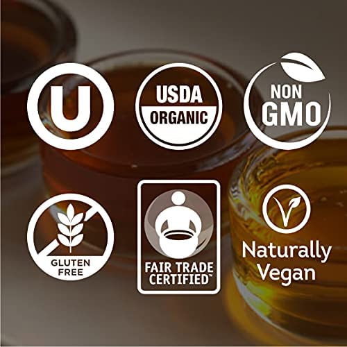 Product image of Wholesome Organic Raw Blue Agave Nectar Fair Trade 100% Pure Non GMO Gluten Free Vegan 44-oz Pack of 2