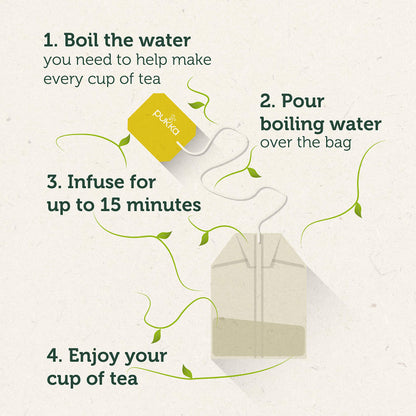 Product image of Pukka Organic Tea Bags Elderberry and Echinacea Herbal Tea Wellness Support 20 ct Tea Bags Pack of 3