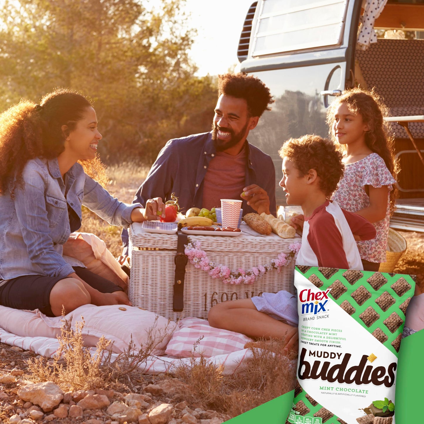 Product image of Chex Mix Muddy Buddies Mint Chocolate 4.5 oz 4.5 oz Pack of 7