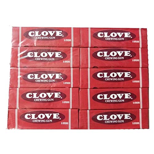 Product image of Clove Gum 5 Sticks Chewing Gum Pack of 10